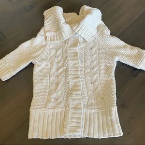 Express button up sweater